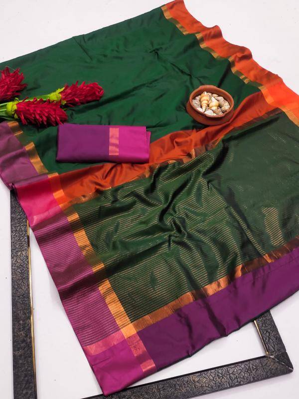 GC art cotton silk zari pallu Wholesale saree market in Delhi