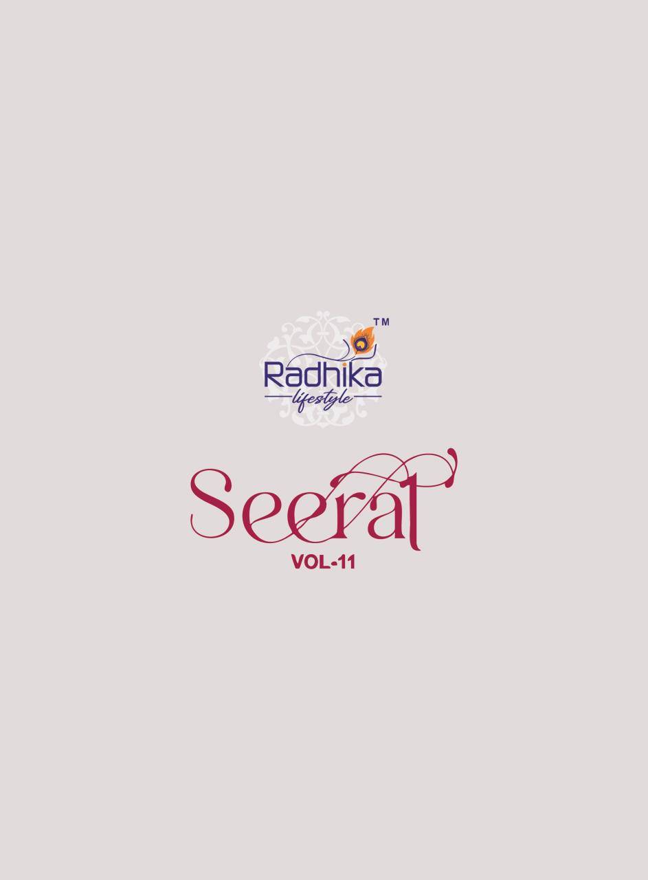 Radhika lifestyle seerat vol 11 new fashion in indian kurtis