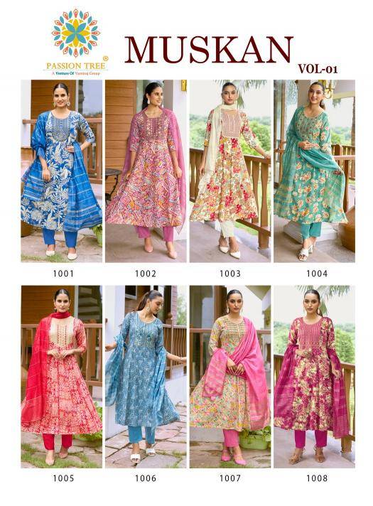 Passion tree muskan vol 1 new indian kurti style