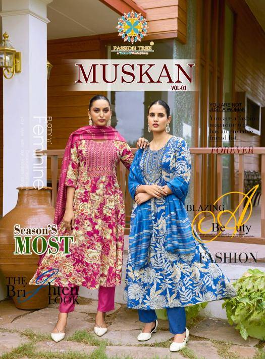 Passion tree muskan vol 1 new indian kurti style