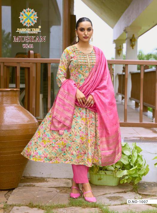 Passion tree muskan vol 1 new indian kurti style