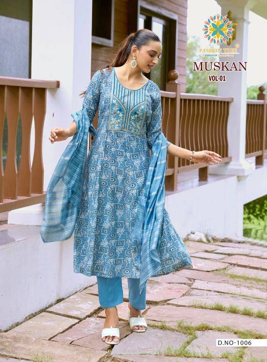 Passion tree muskan vol 1 new indian kurti style