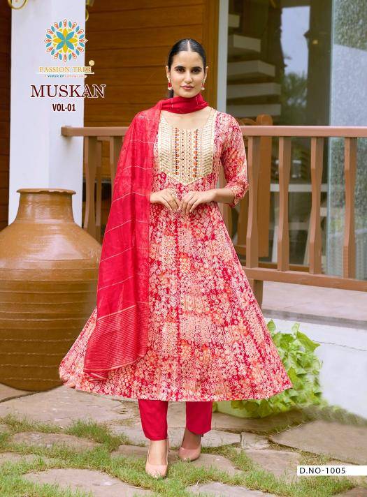 Passion tree muskan vol 1 new indian kurti style