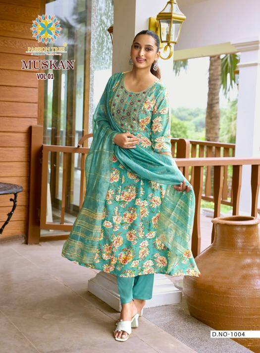 Passion tree muskan vol 1 new indian kurti style