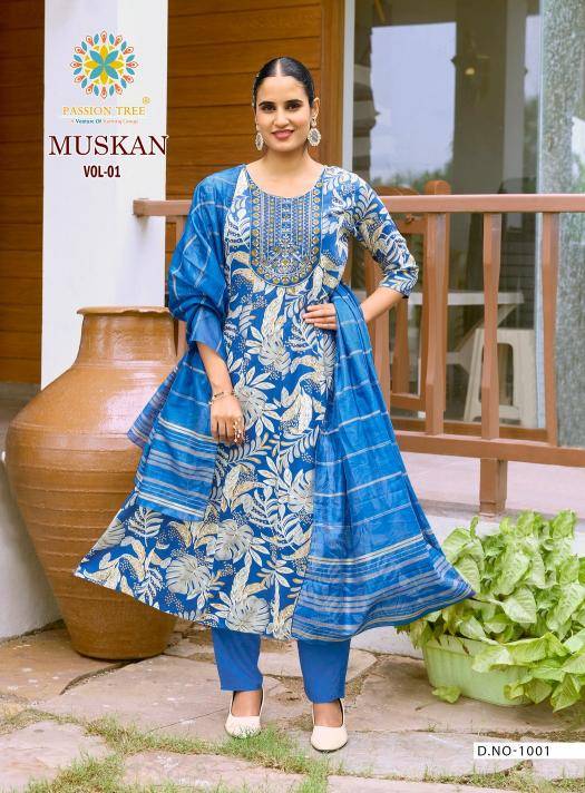 Passion tree muskan vol 1 new indian kurti style