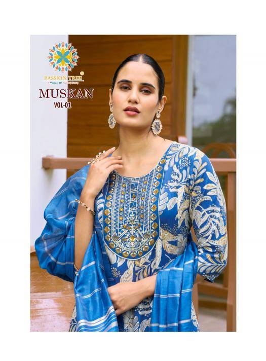 Passion tree muskan vol 1 new indian kurti style