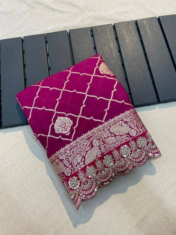 Pure crepe khadi silk Saree bulk purchase