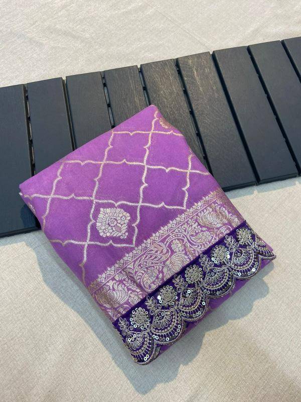 Pure crepe khadi silk Saree bulk purchase