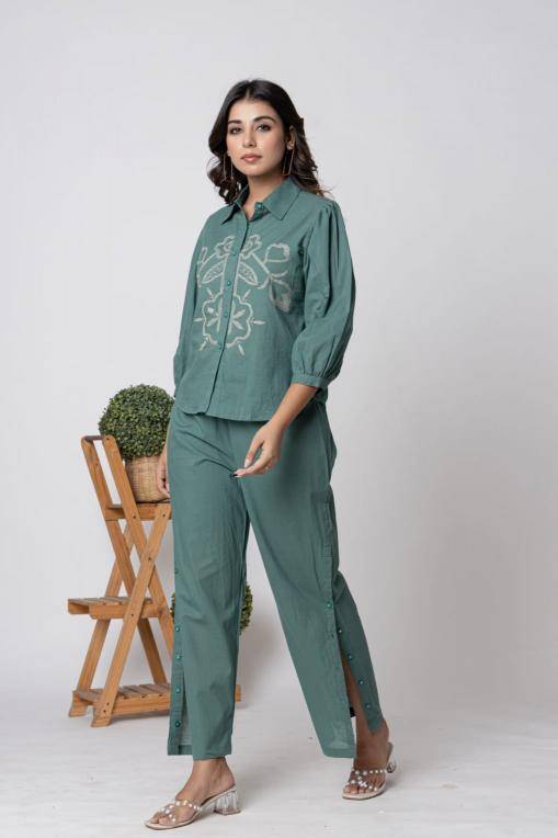 Karma 119 cotton coord set online indian kurti shopping