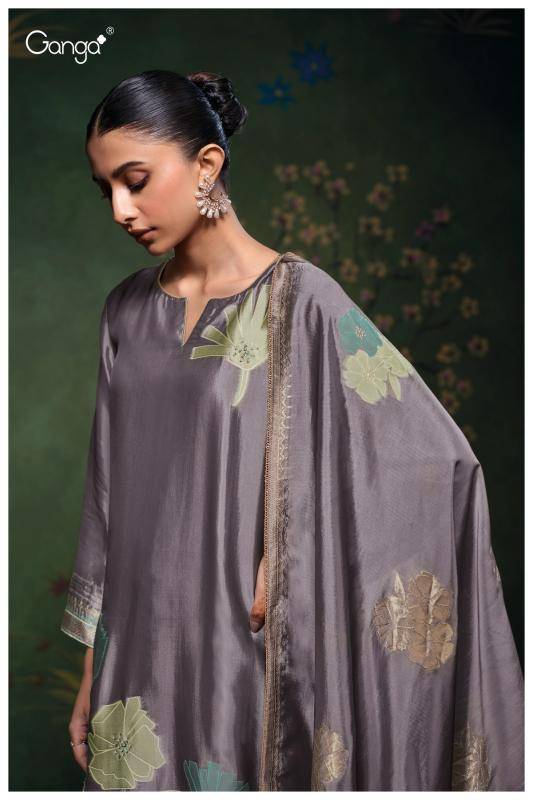 Ganga cressida 3752 Best dress material shop in Delhi