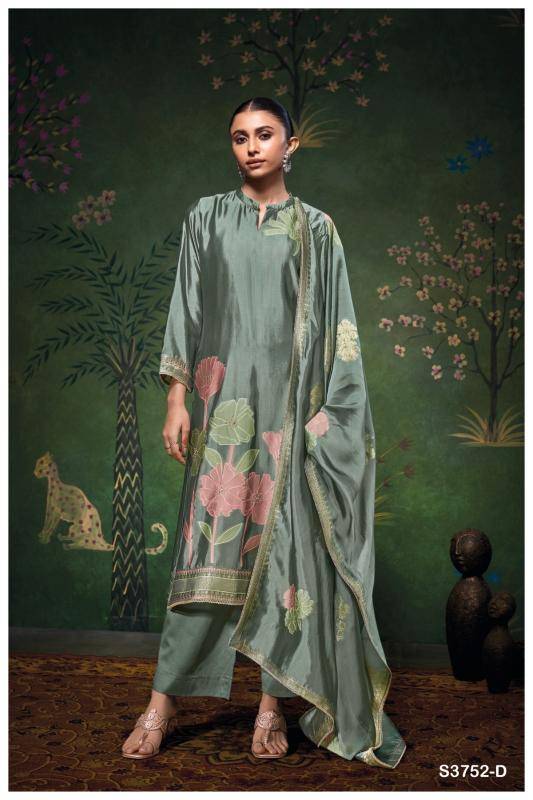 Ganga cressida 3752 Best dress material shop in Delhi