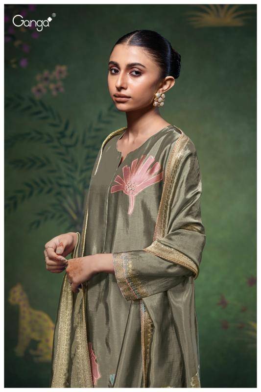 Ganga cressida 3752 Best dress material shop in Delhi