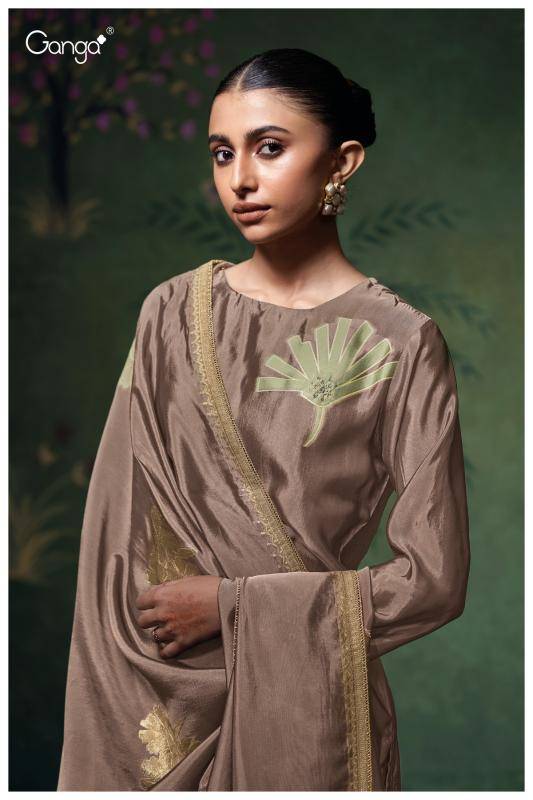 Ganga cressida 3752 Best dress material shop in Delhi