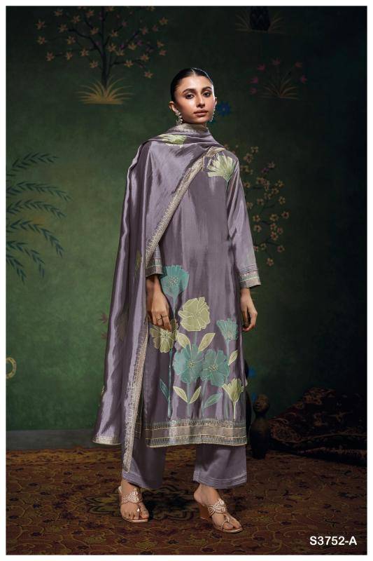 Ganga cressida 3752 Best dress material shop in Delhi