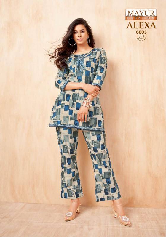 Mayur alexa vol-6 latest indian kurtis