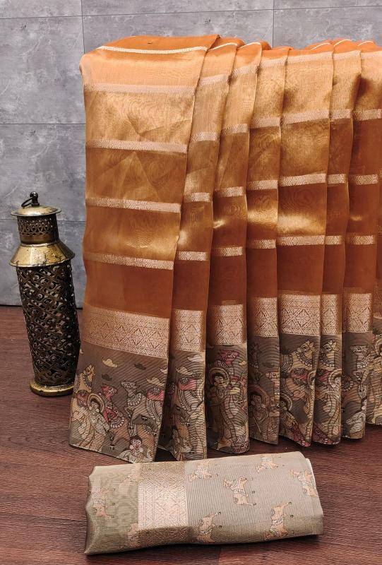 Mesmerising soft tissue silk Designer saree wholesale market in Ahmedabad