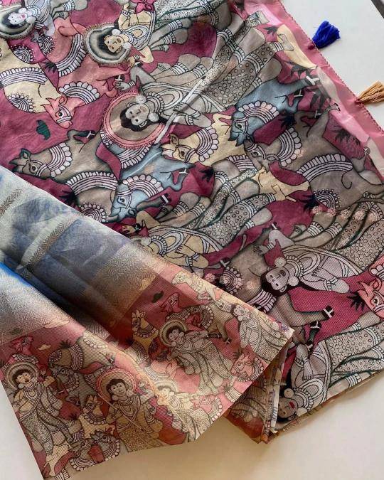 Mesmerising soft tissue silk Designer saree wholesale market in Ahmedabad