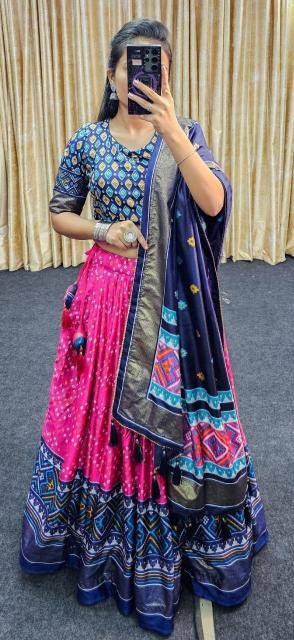 Janvi Tussar Silk wholesale lehenga in surat