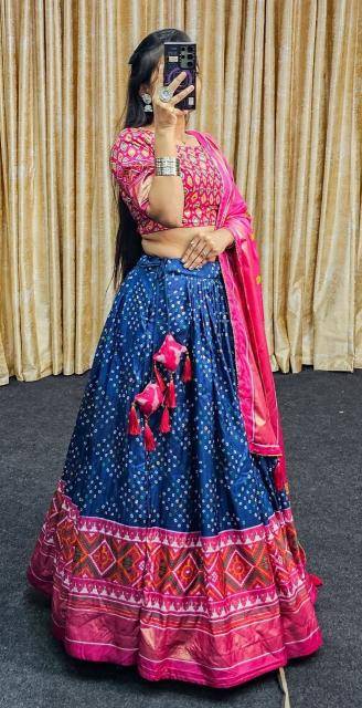 Janvi Tussar Silk wholesale lehenga in surat