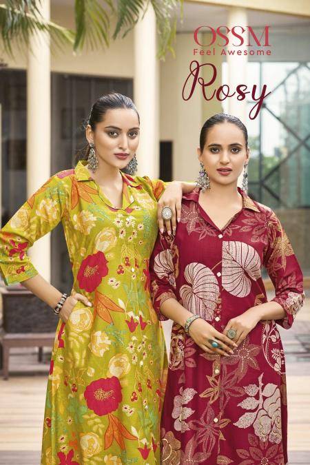 Ossm rosy indian kurti design