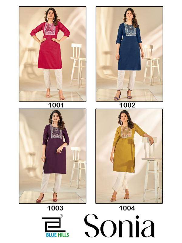 Blue hills sonia indian kurti size chart