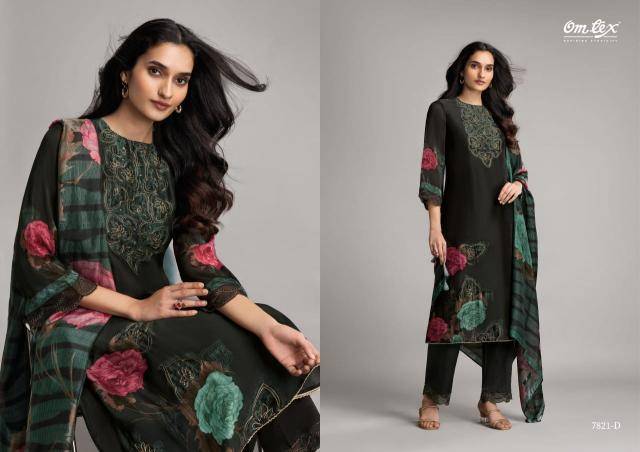 Omtex tassel tales alpine Surat wholesale dress market