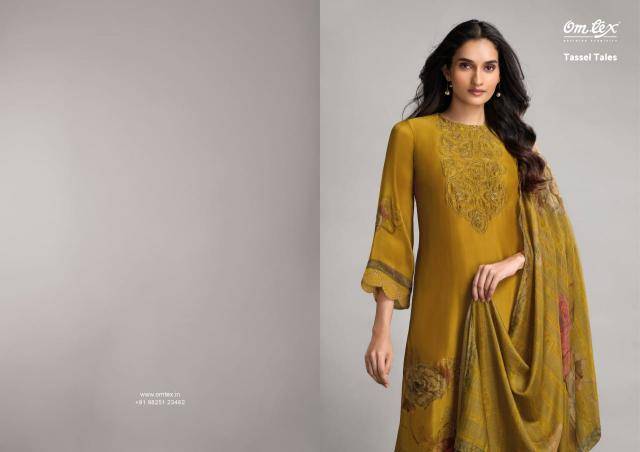 Omtex tassel tales alpine Surat wholesale dress market