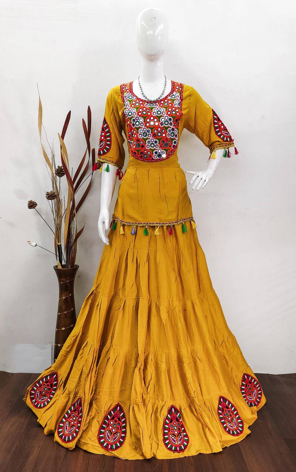 Shree salasar rayon indian kurti tops