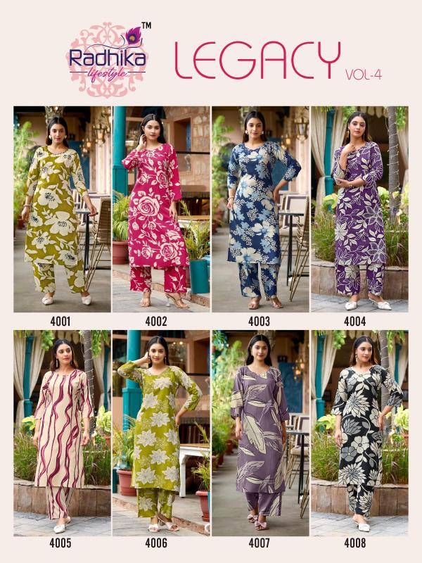 Radhika lifestyle legacy vol 4 indian kurti tops online