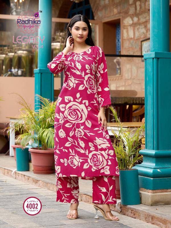 Radhika lifestyle legacy vol 4 indian kurti tops online