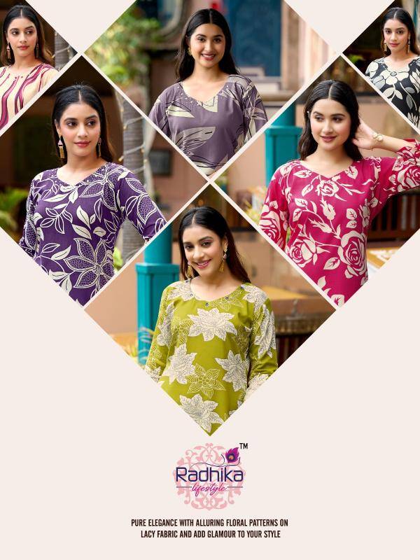 Radhika lifestyle legacy vol 4 indian kurti tops online