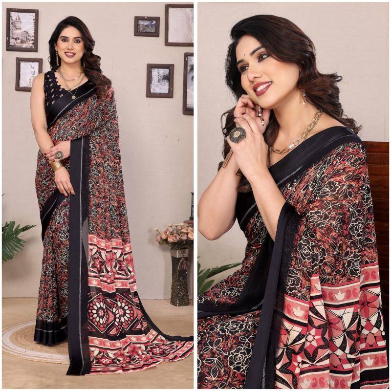 GC bright georgette Wholesale saree suppliers in India