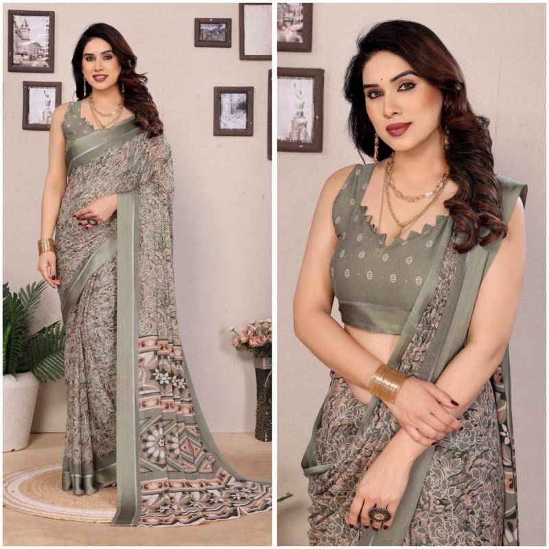 GC bright georgette Wholesale saree suppliers in India