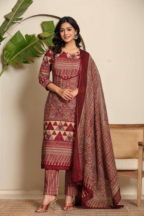 Karma cotton straight hindu and indian kurtis online