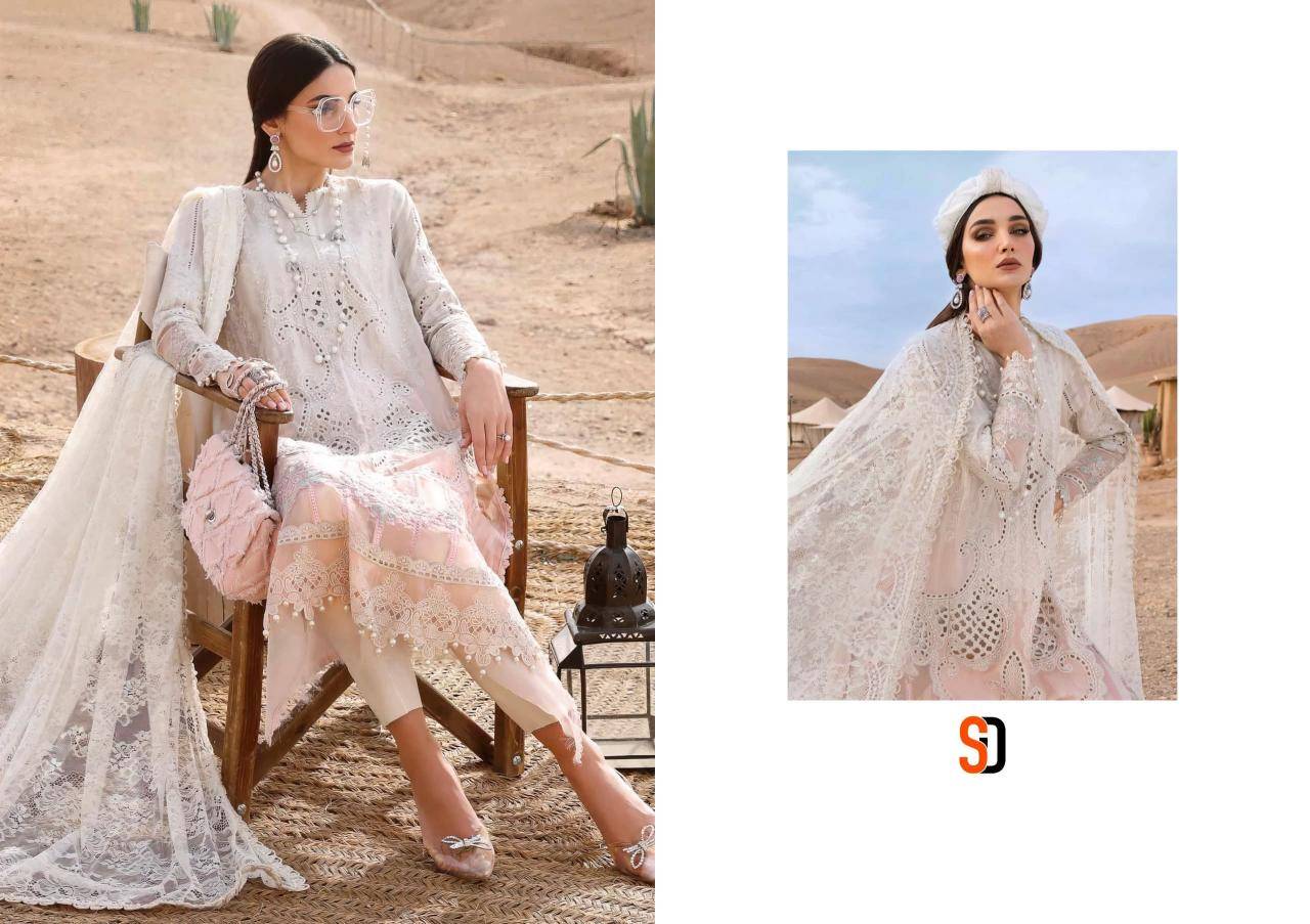 Shraddha designer maria b Wholesale dress material shops in Gujarat