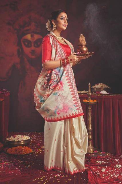 Shorya pooja special soft silk Saree wholesale market in Surat