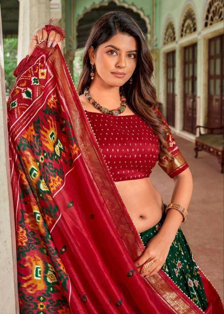 Sitara Tussar Silk bridal lehenga wholesale market
