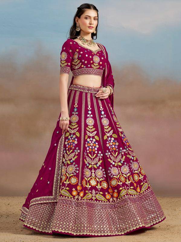 Zeel Clothing Georgette fashid wholesale lehenga