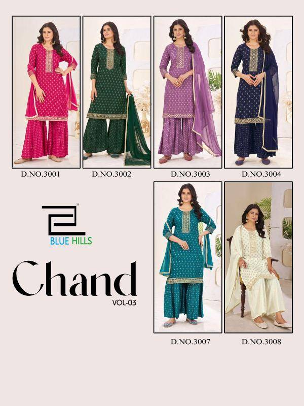 Blue hills chand vol 3 indian kurti plus size