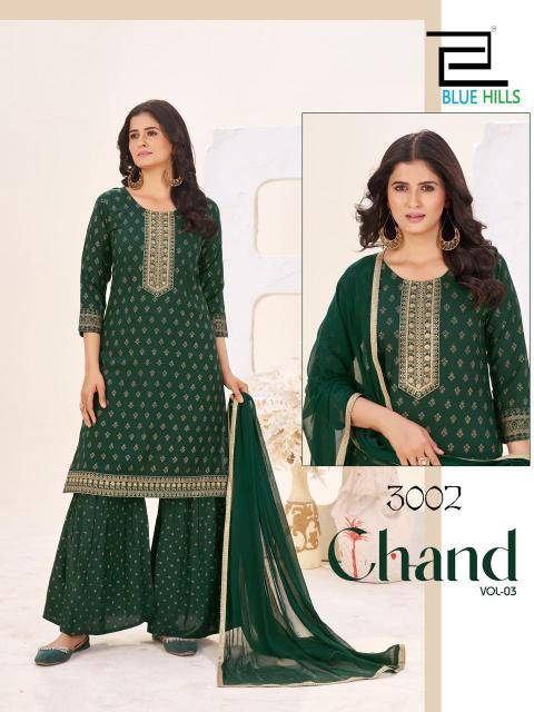 Blue hills chand vol 3 indian kurti plus size