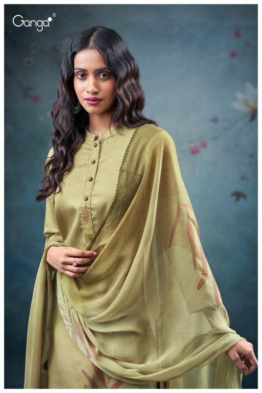 Ganga vrinda 3707 Surat dress material market