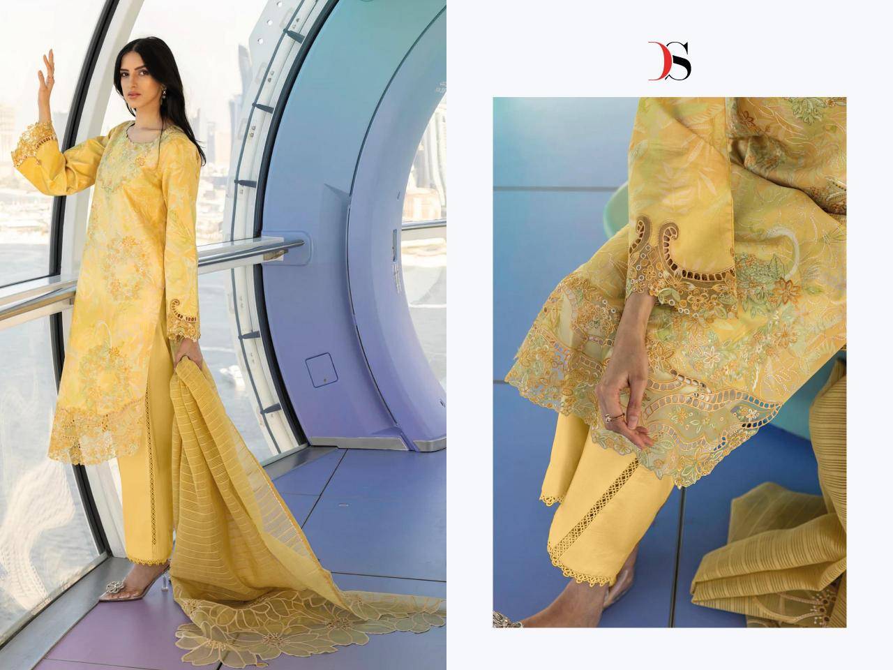 Deepsy suits rangrasiya lawn 25-3 Dress material market in Vadodara