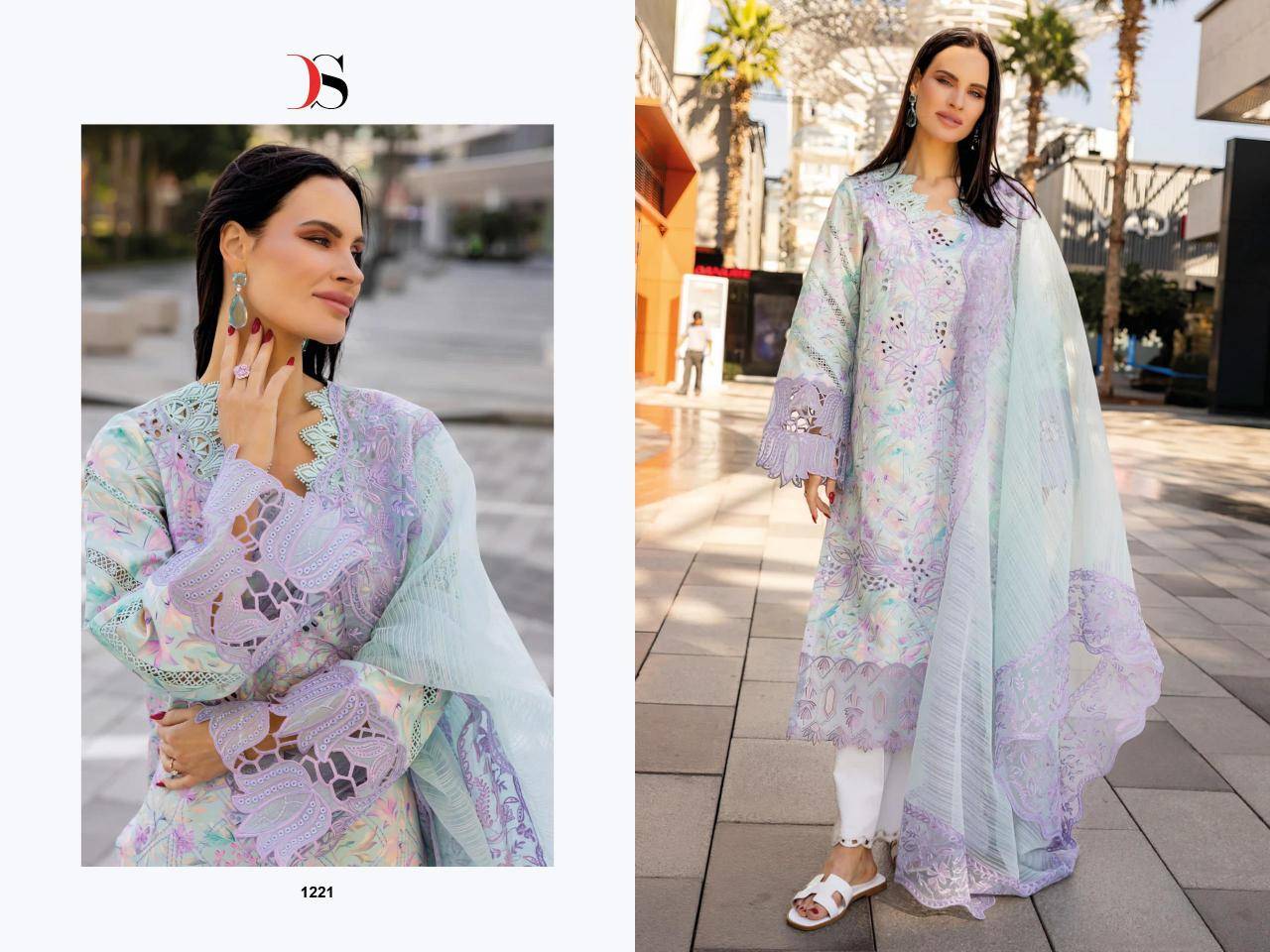 Deepsy suits rangrasiya lawn 25-3 Dress material market in Vadodara