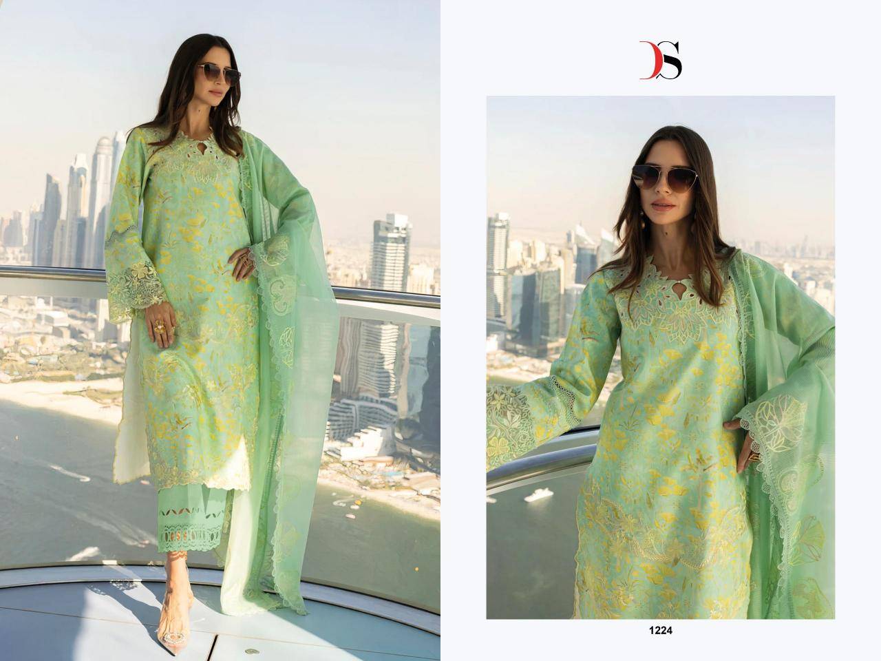 Deepsy suits rangrasiya lawn 25-3 Dress material market in Vadodara