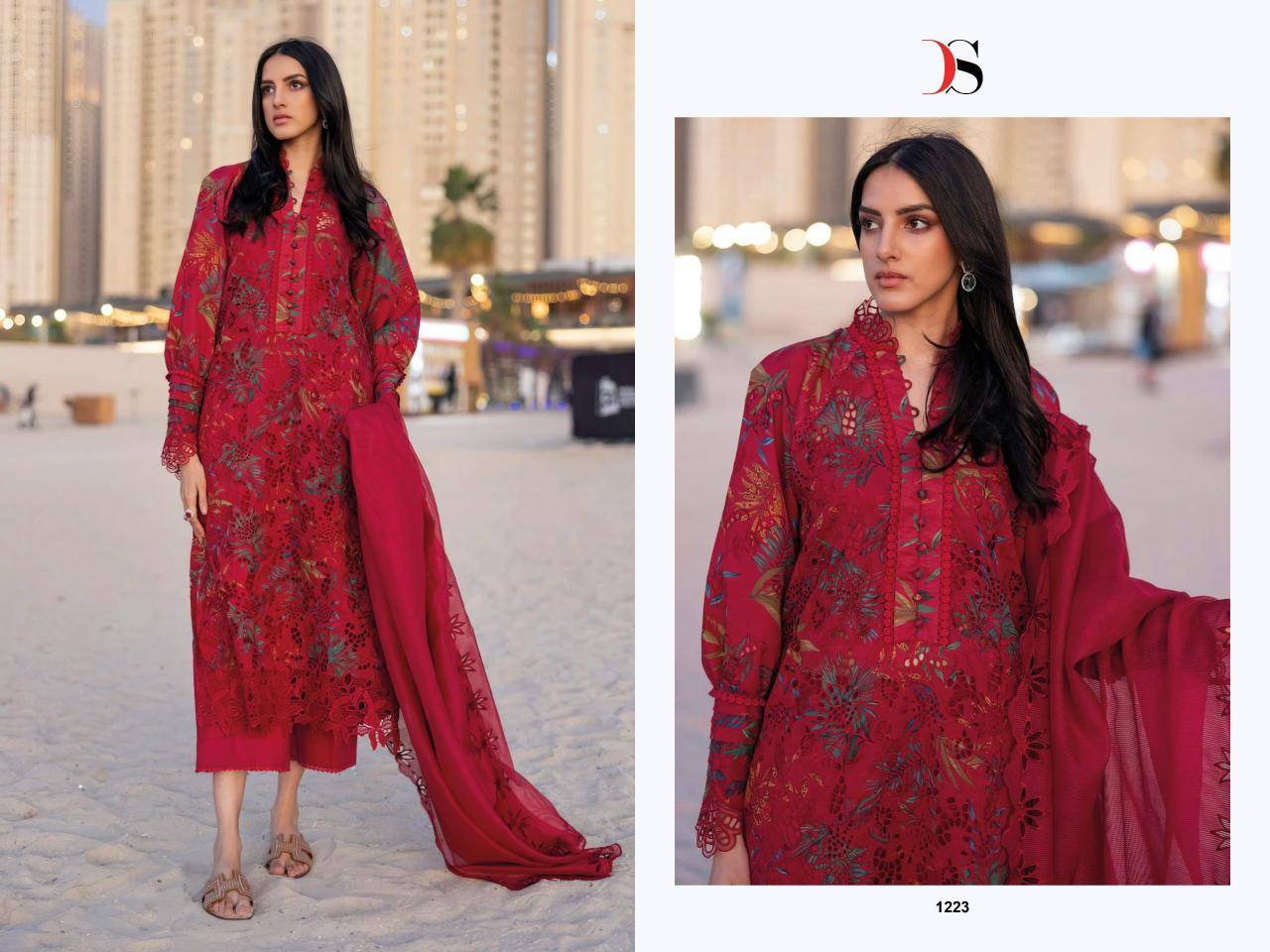 Deepsy suits rangrasiya lawn 25-3 Dress material market in Vadodara