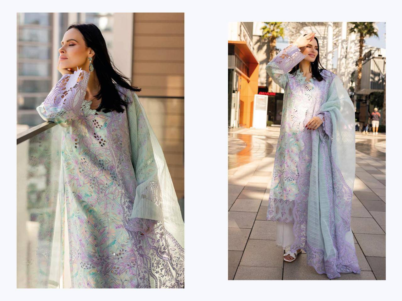 Deepsy suits rangrasiya lawn 25-3 Dress material market in Vadodara