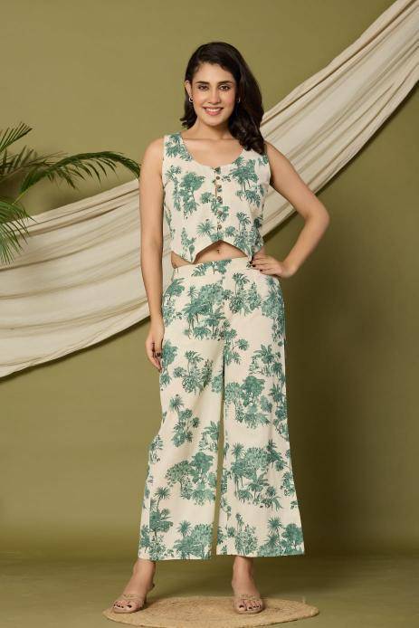 Karma cotton flex coord set kurti indian