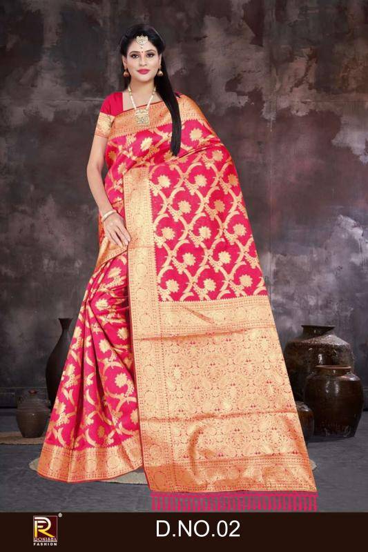 Ronisha fashion d.no-2 Bridal sarees wholesale
