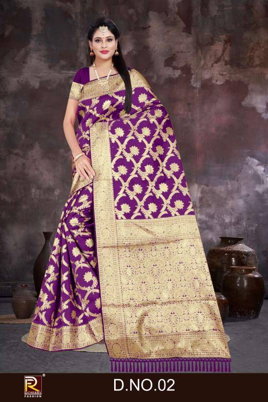 Ronisha fashion d.no-2 Bridal sarees wholesale