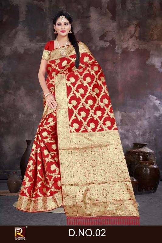 Ronisha fashion d.no-2 Bridal sarees wholesale